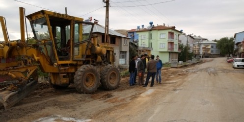 Afşin Belediyesi Sıcak Asfalt Ve Kaldırım Seferberliği Başlattı