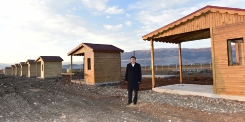 Başkan Erkoç Hobi Bahçesini Gezdi