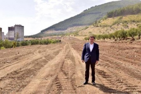 Başkan Erkoç, Yeni Bulvarda İnceleme Yaptı
