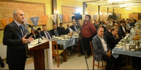 Başkan Okay, Ak Parti Dulkadiroğlu İlçe Teşkilatı İle Toplandı