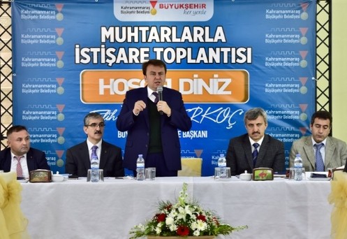 Başkan Erkoç Dulkadiroğlu Muhtarlarıyla Biraraya Geldi