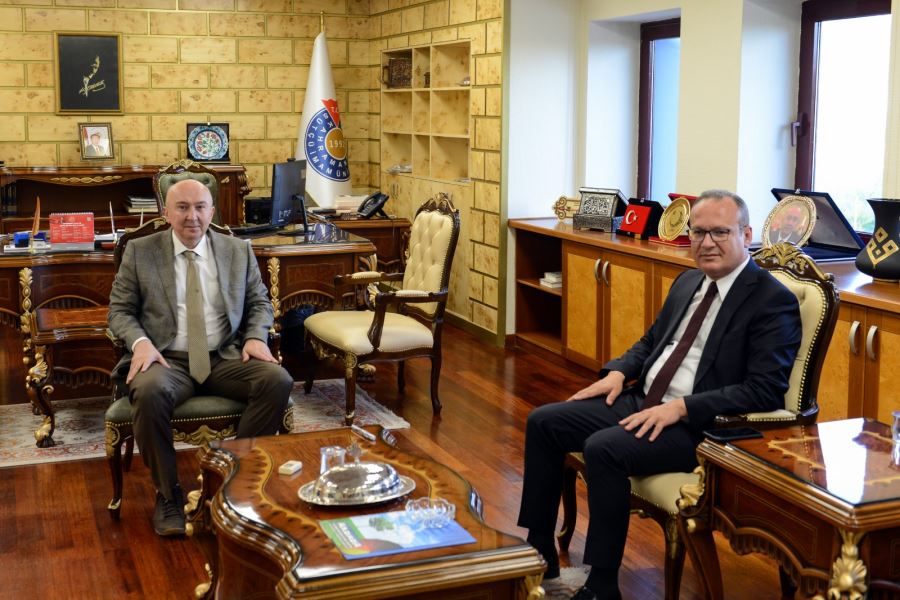 MHP İl Başkanı Ertuğrul Doğan, Rektör Yasım’ı Ziyaret Etti