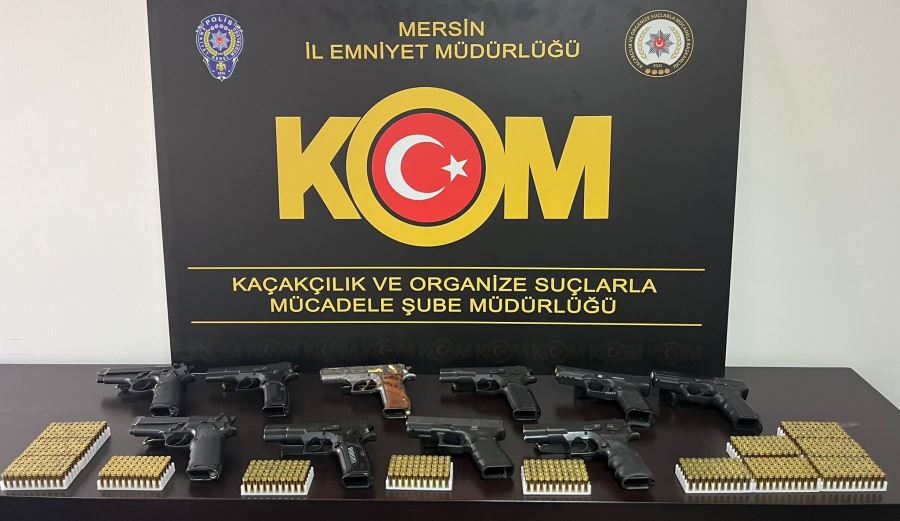 Mersin merkezli organize suç örgütü operasyonunda 30 şüpheli yakalandı