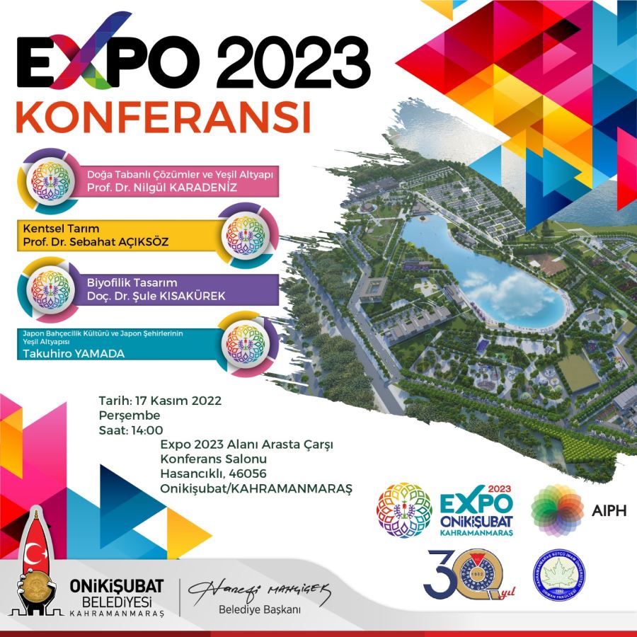 EXPO 2023 konferansı 17 Kasım