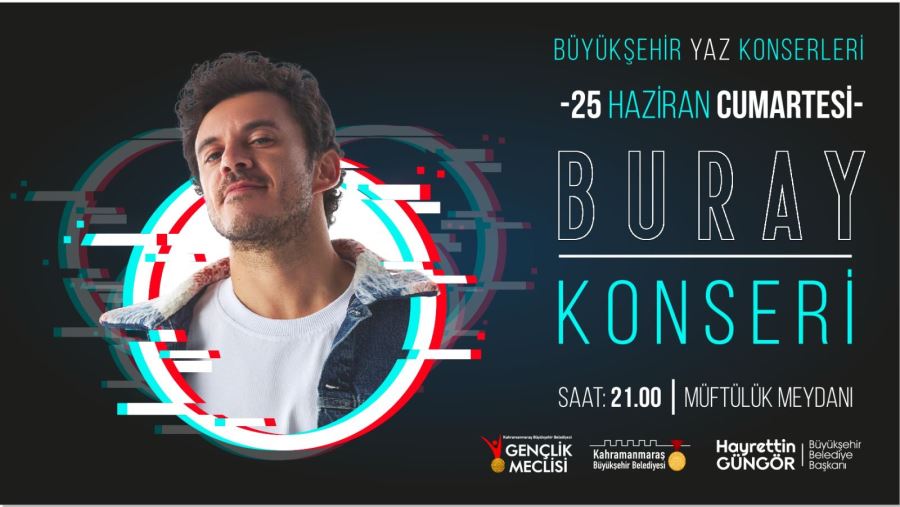 Buray Konseri Bugün Saat 21.00’de