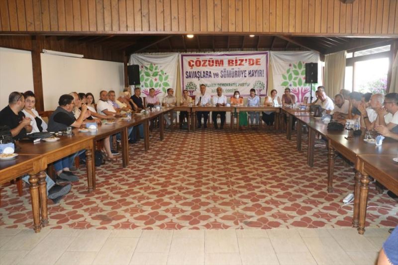 HDP Eş Genel Başkanı Mithat Sancar, Hatay