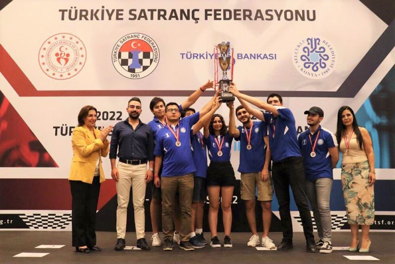 Seyhan Belediye Spor Kulübü satranç takımı 1. Lige yükseldi