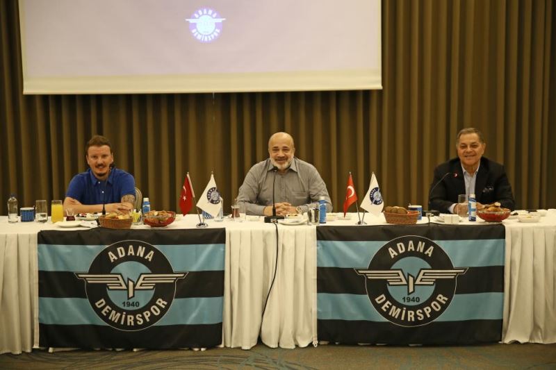 Adana Demirspor Başkanı Sancak, ligde ilk 5