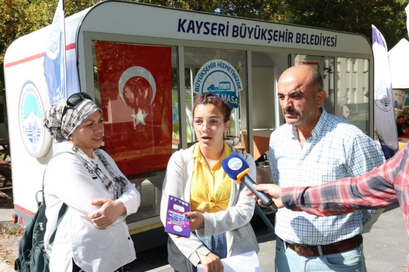 Kayseri Büyükşehir Belediyesinden öğrencilere rehberlik ve danışmanlık hizmeti