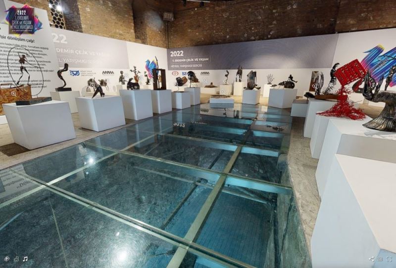 Erdemir Çelik ve Yaşam Heykel Yarışması Sergisi internette de ziyarete açıldı
