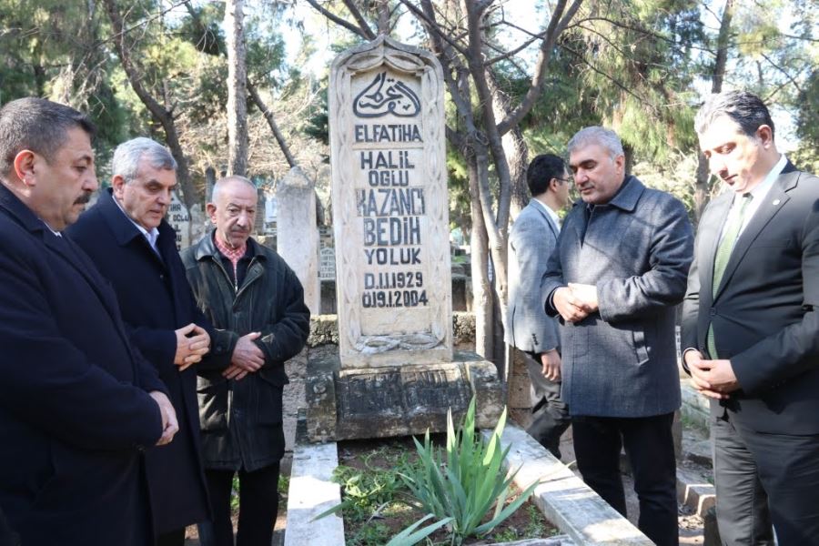 Kazancı Bedih, mezarı başında anıldı