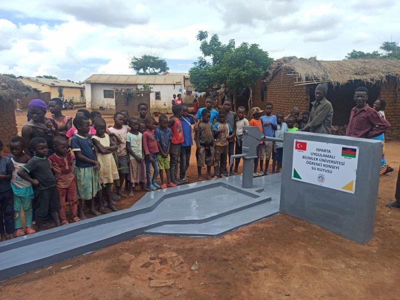 Üniversitelilerin bağışlarıyla Malavi