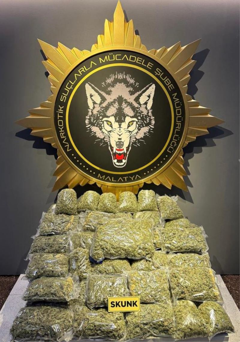 Polis uygulamasında 40 kilogram sentetik uyuşturucu ele geçirildi
