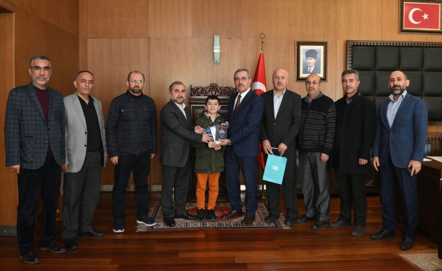 Merdan Derneği Yönetiminden , Başkan Güngör’e ziyaret