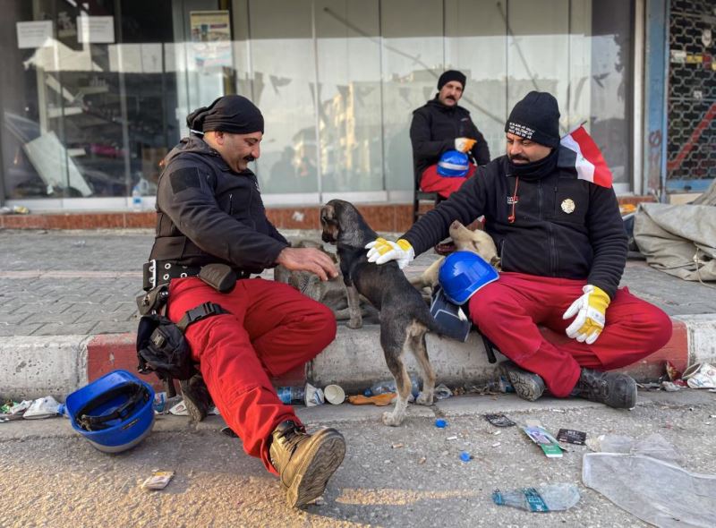 Iraklı afet müdahale ekibi Gaziantep