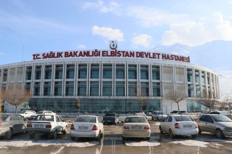 Sismik izolatörlü Elbistan Devlet Hastanesi, ilçenin en güvenli yapısı oldu