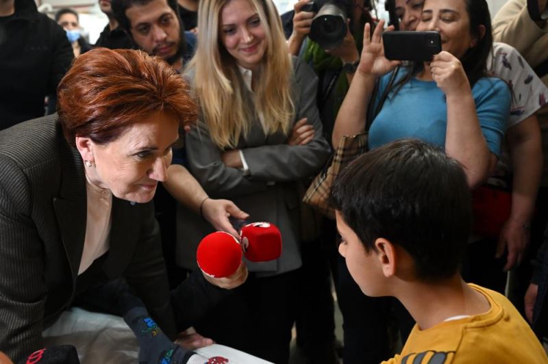 İYİ Parti Genel Başkanı Akşener, İskenderun