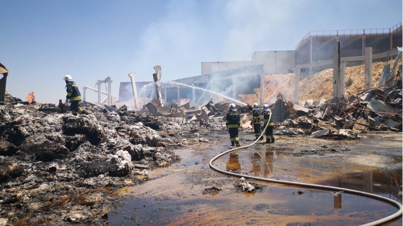 Fabrika yangını 35 milyon dolarlık hasara neden oldu
