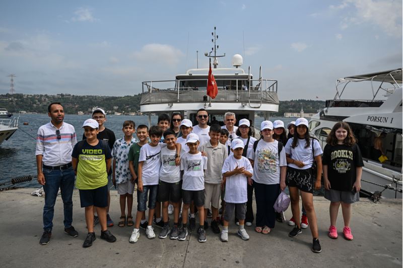 Kahramanmaraşlı çocuklar, Türkiye-Ukrayna Milli Basketbol maçı için İstanbul