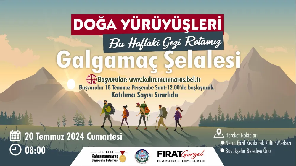 Yaz Dönemi Doğa Yürüyüşleri Başlıyor 