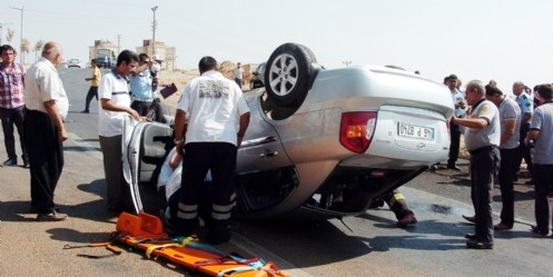 Trafik Kazası; 3 Yaralı