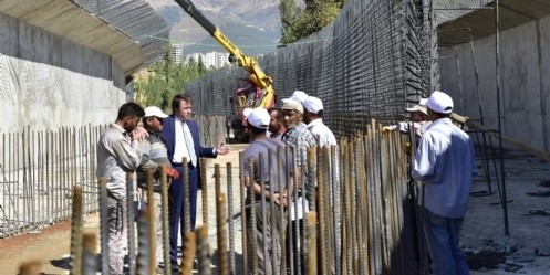 Sümbüllü Yolu Çalışmaları Devam Ediyor