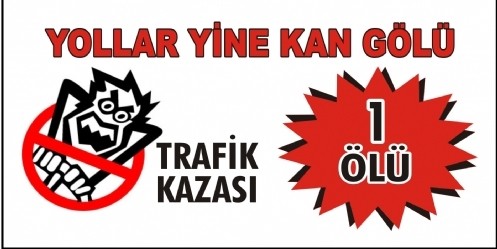 Trafik Kazası:1 Ölü 