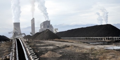 En büyük işletmede kömür üretimi