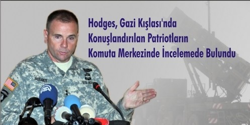 Korgeneral Hodges Kahramanmaraş`ta