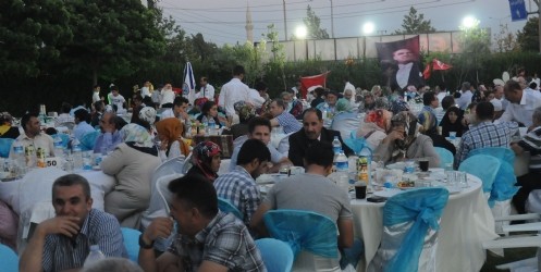 Şehit aileleri ve gaziler iftarda buluştu 