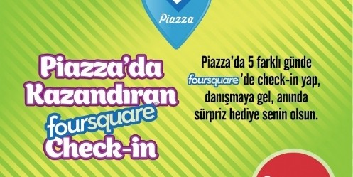 Piazza`da 5 Check-in Yapana İmzalı Albüm 