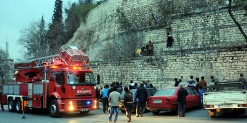 Surlardan Düşen Kadın Ağır Yaralandı 