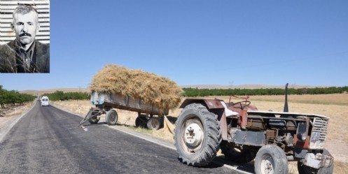 Traktörden düşen kişi öldü