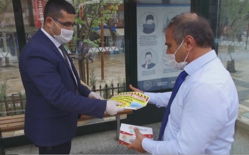 Büyükşehir Koruyucu Maske Dağıtımına Başladı