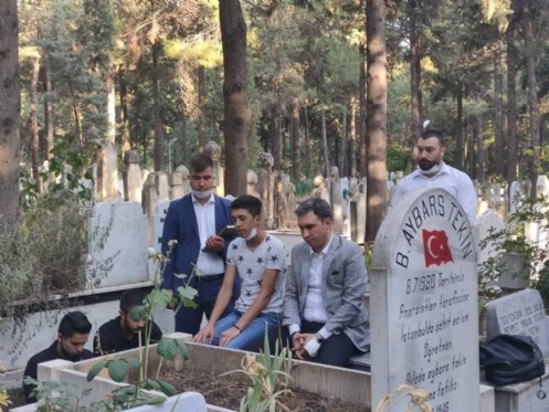 Ülkücü Şehit Bleda Aybars Tekin Ölümünün 40. Yıl Dönümünde Mezarı Başında Anıldı!