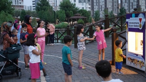 Çocukların Hafta Sonu Renklendi