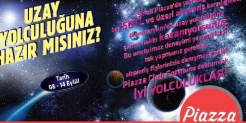 Piazza`da Uzay Yolculuğu