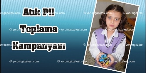 
Afşin`de Atık Pil Toplama Kampanyası
