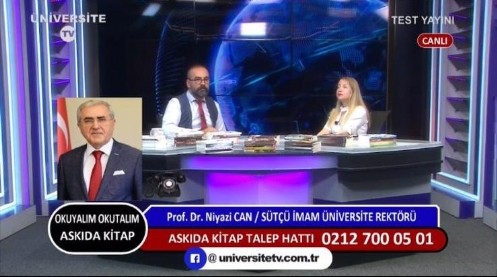 KSÜ Rektörü Prof. Dr. Niyazi Can, Üniversite TV Yayınına Katılarak KSÜ