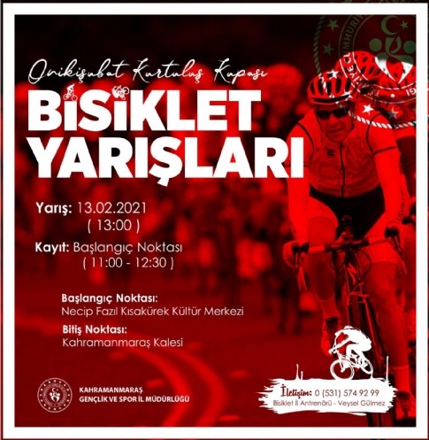 12 Şubat Kurtuluş Etkinlikleri Kapsamında Bisiklet Yarışları Düzenlenecek