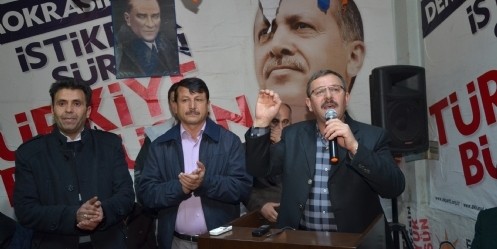 Göksun`da AK Parti`ye Katılım