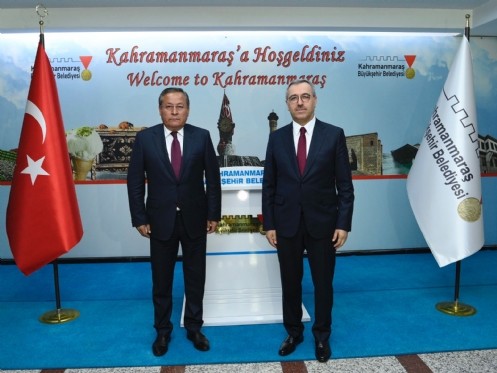 Başkan Güngör Özbekistan Heyetini Makamında Ağırladı
