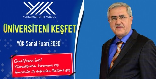 KSÜ, Üniversiteni Keşfet YÖK Sanal Fuarı 2020