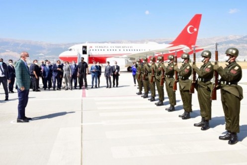 Cumhurbaşkanımız Sayın Recep Tayyip Erdoğan Kahramanmaraş`ta