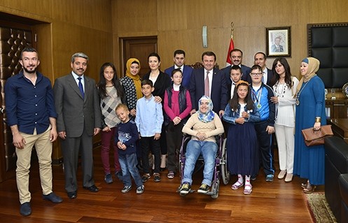 Özel Öğrencilerden Başkan Erkoç