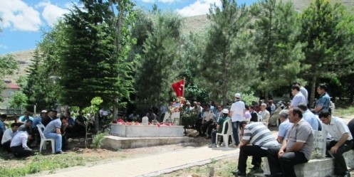 Şehit Er Mehmet Akkan mezarı başında anıldı
