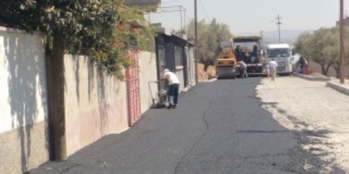 Asfaltlama Çalışmaları Devam Ediyor