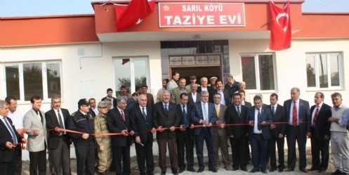 Pazarcık`ta taziye evi açıldı