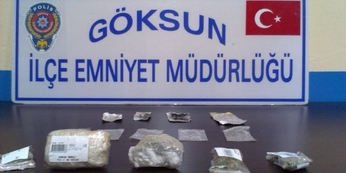 Göksun`da uyuşturucu operasyonu 