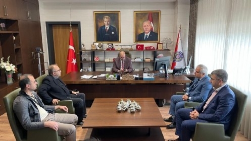 Kahramanmaraş Gazeteciler Cemiyeti`nden Emniyet Müdürü Cebeloğlu`na Ziyaret